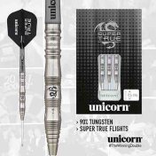  Dardos Unicorn Darts Super True Black  20gr 90% - 3