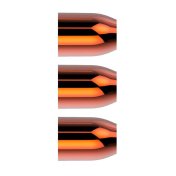 Copas New Champagne Ring Naranja Premium 3 unidades  - 3