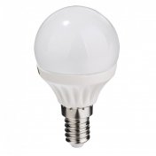 Bombilla Esferica Led E14 6W Fria - 1