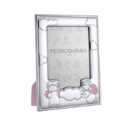 Marco Querubin Rosa de Pedro Duran Plateado - 2