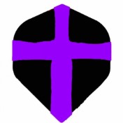 Ruthless HiVis Standard Cross Purple - 2