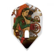  Plumas L-Style Shape Champagne Steam  - 3