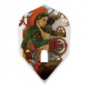  Plumas L-Style Shape Champagne Steam  - 1