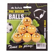 Bola Futbolin Naranja Pro Socer Ball 6 unid 23g 35mm