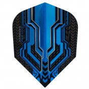  Plumas Harrows Darts Plexus Blue Standard  - 1