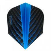  Plumas Harrows Darts Flights Quantum Dark Blue Standard  - 2