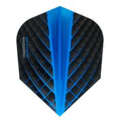  Plumas Harrows Darts Flights Quantum Dark Blue Standard  - 1