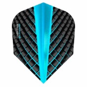  Plumas Harrows Darts Flights Quantum Aqua Standard   - 2