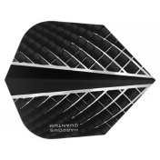  Plumas Harrows Darts Flights Quantum Black Standard   - 3