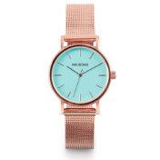 Reloj Mr. Boho 15M-CP6 Mini Aqua Blue Metalic 26mm - 2