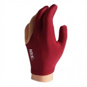 Guante Billar IBS Glove Burgundy Diestro