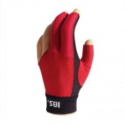 Guante Billar IBS Glove Gold Mesh Red Diestro