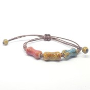 Pulsera Detalles Huesos Porcelana 3 Colores - 3