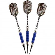  Dardos Viper Sure Grip Blue Brass 18g  - 2