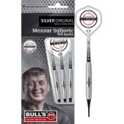  Dardos Bulls Darts DE Mensur Suljovic 18g Brass Crhome  - 3