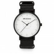 Reloj Mr. Boho Black White 40mm - 1