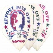  Plumas L-Style Flights Shape Champagne Sayakav V3 White  - 1