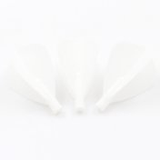  Plumas Flights Darts Cuesoul Tero AK4 Blanca Kite  - 1