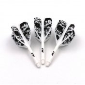  Plumas Cuesoul Integrate Flights AK5 Shape M Blanca Skeleton Pattern  - 2