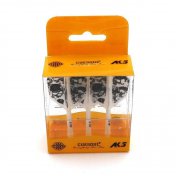  Plumas Cuesoul Integrate Flights AK5 Shape M Blanca Skeleton Pattern  - 3