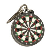 Llavero Trinidad Dartboard Shape Tip Holder Black - 2