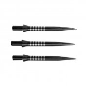 Puntas Winmau Free Flo Point Black Re Grooved - 2