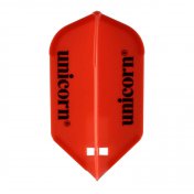 Pluma Unicorn Darts Supertrue 125 Slim Rojo - 1