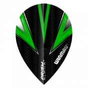  Plumas Winmau Darts Prism Alpha Pear Force Green  - 2