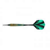  Dardos Harrows Darts Vivid Brass Green 18g