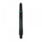  Cañas Harrows Darts SuperGrip Carbon Green Midi 40mm  - 3