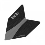  Plumas Harrows Darts Flights Velos Black  - 2