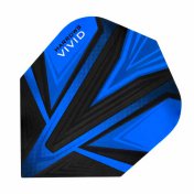  Plumas Harrows Darts Flights Vivid Blue Dark 