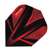  Plumas Harrows Darts Flights Vivid Red 