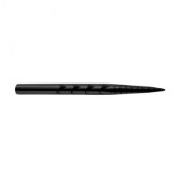  Puntas  Laser Cup Point Chevron Black Harrows Darts 35mm  - 2