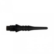 Punta Tefo X Shark Tips Negra 2ba 22.4mm 100unid - 2