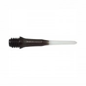  Puntas LipPoint Two Tone Gradation 2ba Negra 24.8mm 30unid  - 1