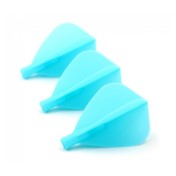  Plumas Flights Darts Cuesoul Tero AK4 Azul Kite  - 2