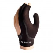 Guante Billar Buffalo Reversible Globe Black M Diestro/Zurdo