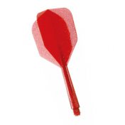  Plumas Condor Flights Shape Glitter Red M 3 uds.  - 1