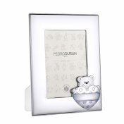 Marco Osito Con Corazón, detalles azul 10x15 - 1