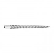  Puntas  Conversor Point Target Darts Firestorm Point Silver 30mm  - 1