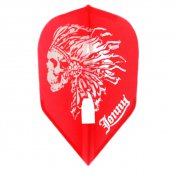  Plumas L-Style Champagne Shape Jonny v.3 Clear Red 