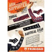 Manga Arm Supporter Trinidad Darts Foot Tribal M - 3