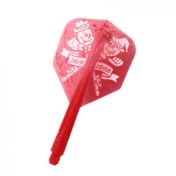  Plumas Condor Shape Shizuka Takagi Corta Roja  - 3