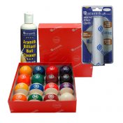 Juego Bolas Aramith Continental+ Kit Limpieza Aramith