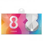  Plumas Flights 8 Flights Standard White Set 3 Unit.  - 3