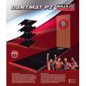  Protector Suelo Dart Mat Puzzle Bulls DE  - 3