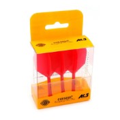  Plumas Cuesoul Flights AK5 Shape L Roja  - 3