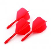  Plumas Cuesoul Flights AK5 Shape L Roja 