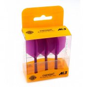  Plumas Cuesoul Flights AK5 Shape L Morada  - 2